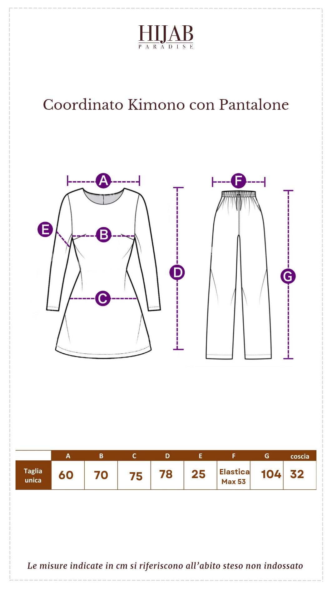 Coordinato Kimono con Pantalone