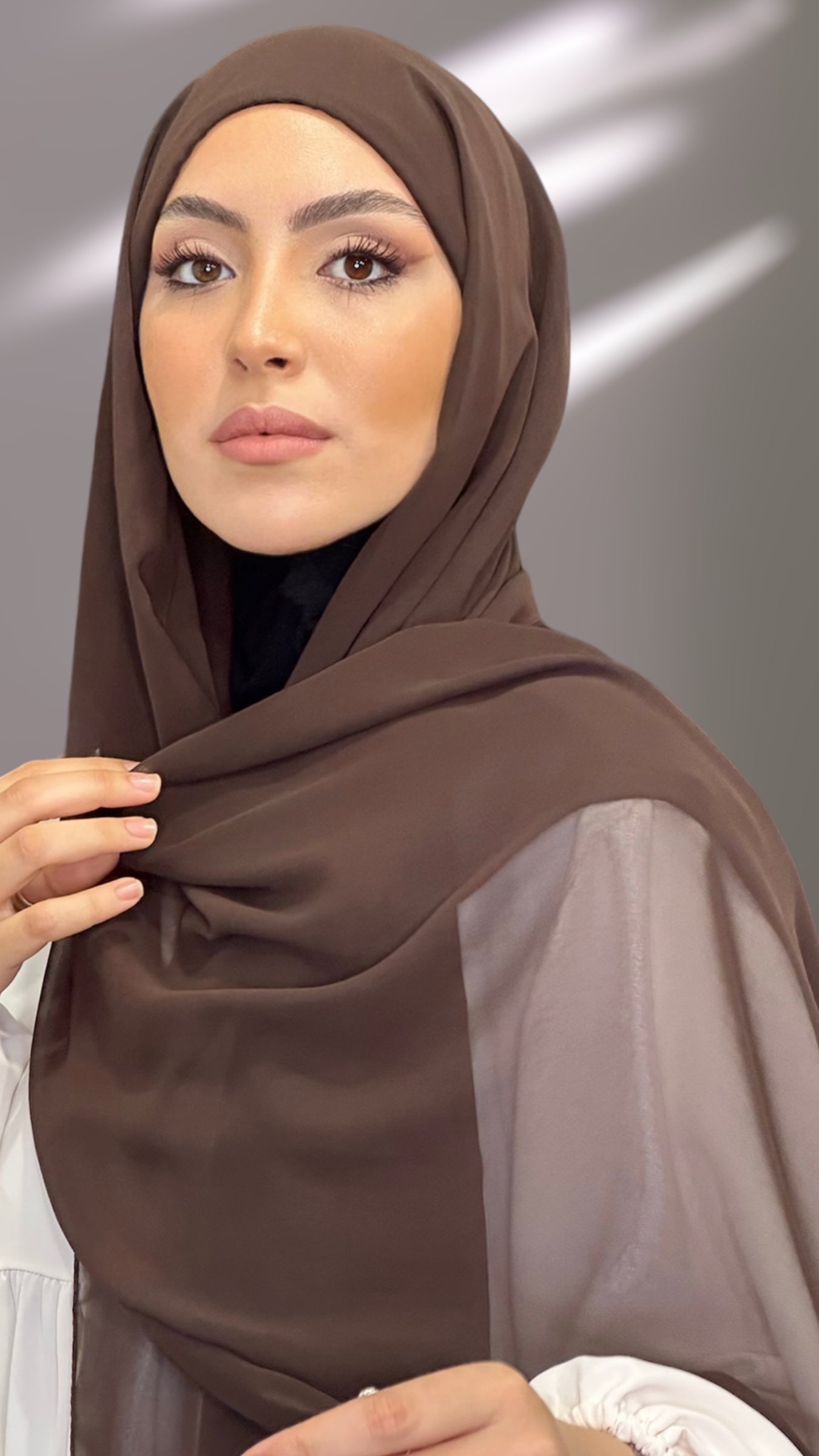 Tube Hijab Rose Poudré