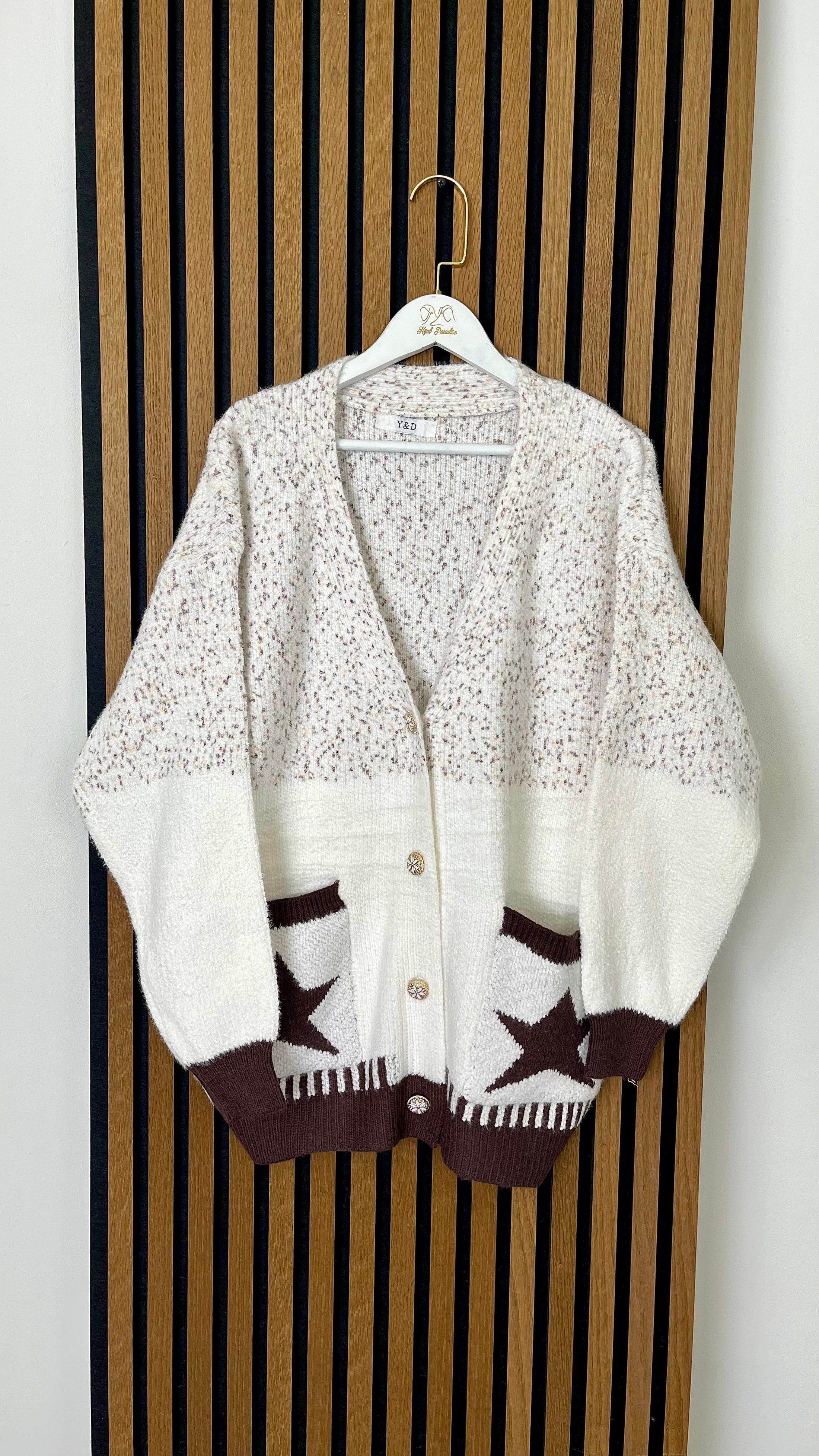 Cardigan Star Cozy Knit