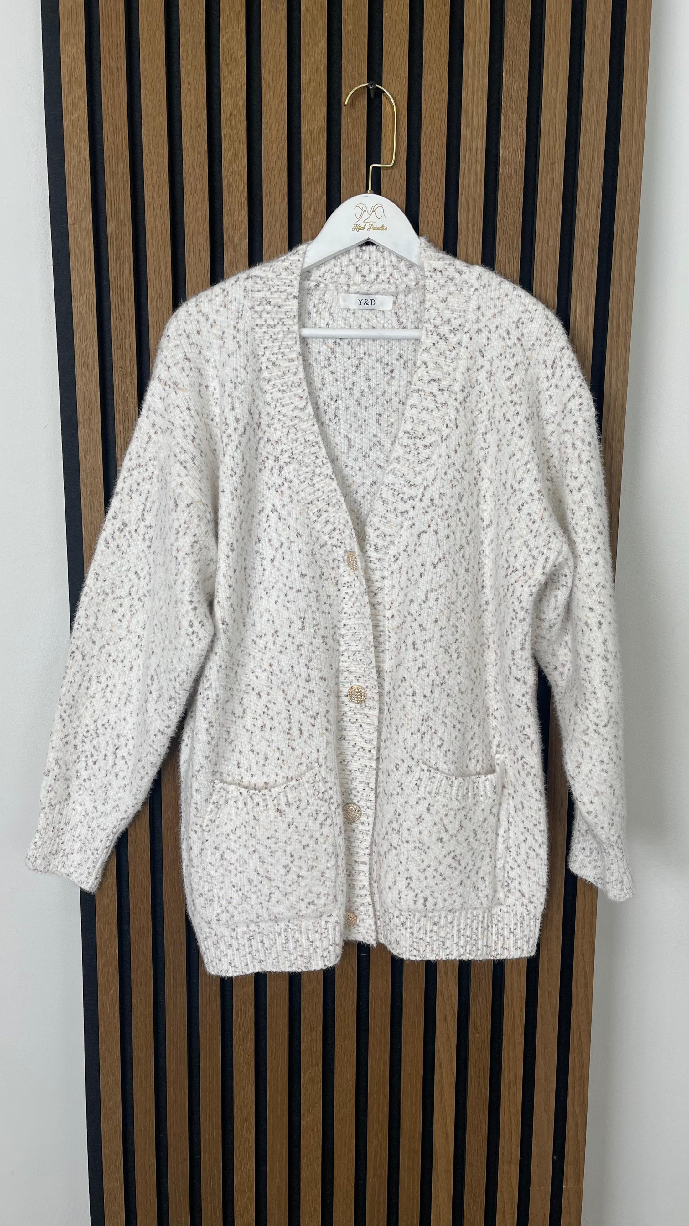 Cardigan Speckle Cozy