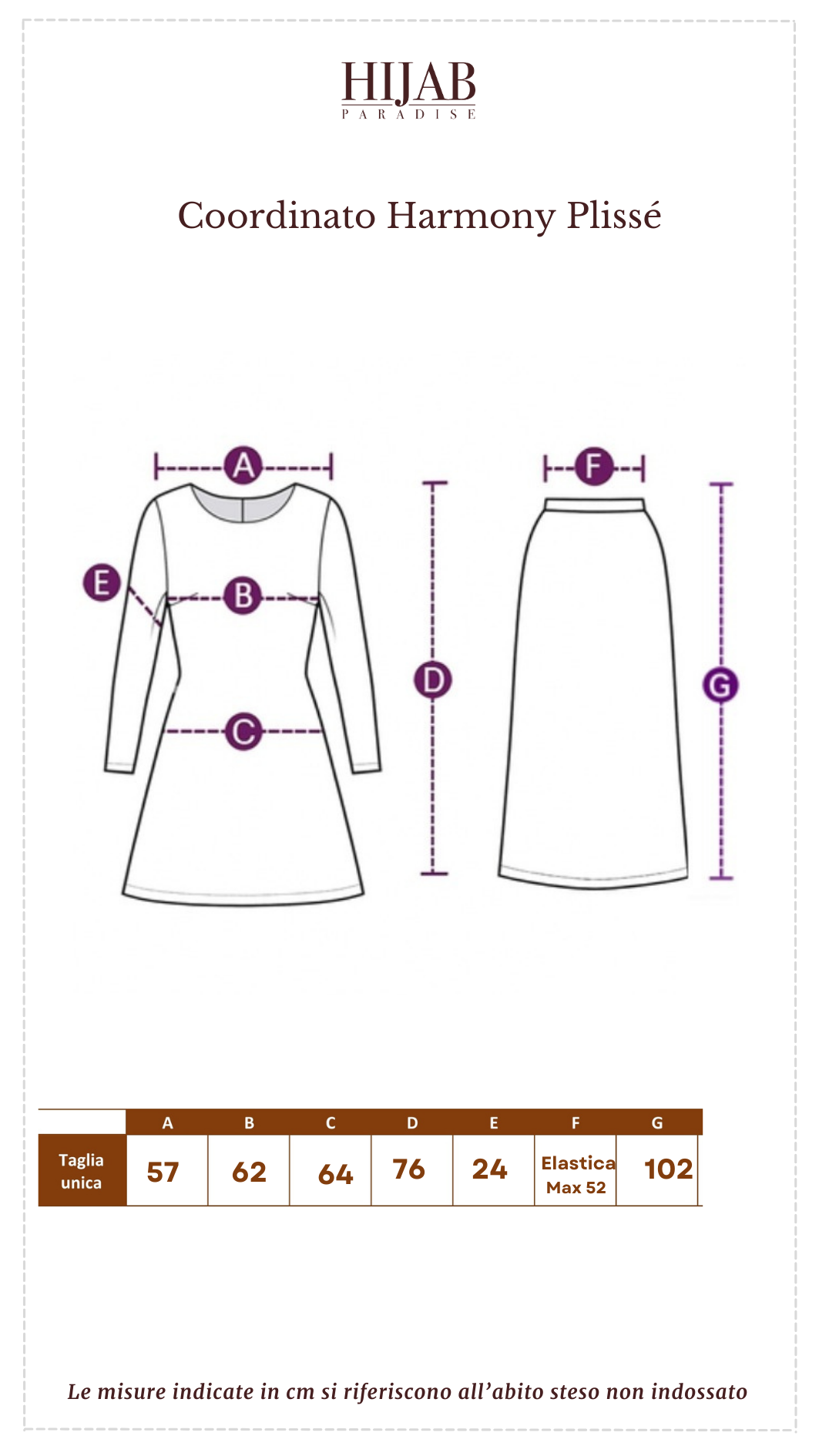 Coordinato Harmony Plissé