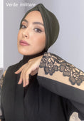 Carica l'immagine nel visualizzatore della galleria, Cuffia turbante in cotone - Hijab Paradise Hijab, chador, velo, turbante, foulard, copricapo, musulmano, islamico, sciarpa, 
