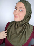 Cargar la imagen en la vista de la galería, Hijab pronto con fascia - Hijab Paradise Hijab, chador, velo, turbante, foulard, copricapo, musulmano, islamico, sciarpa, 
