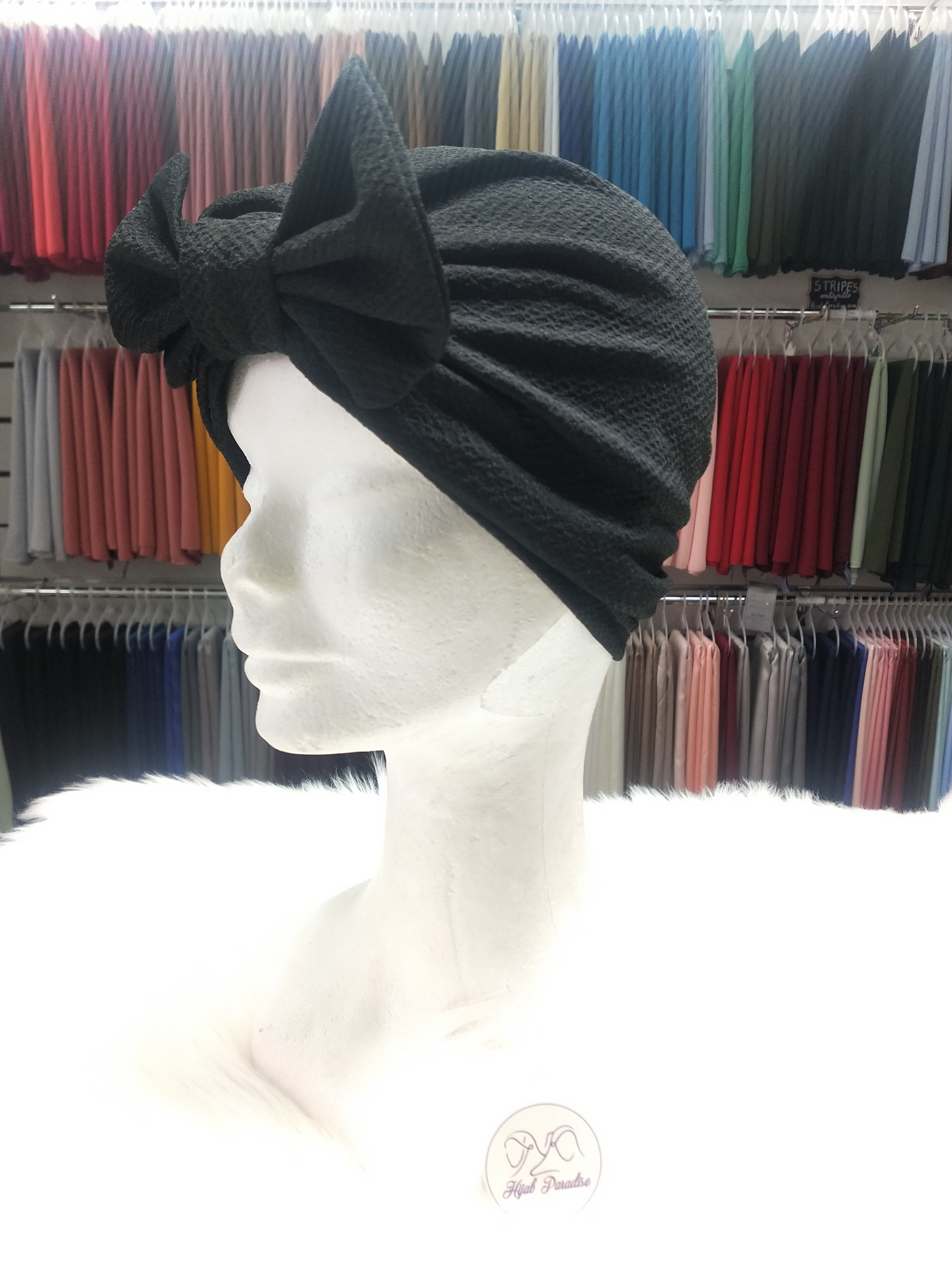 Turbante con fiocco - Hijab Paradise 