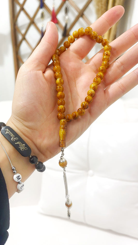 Tasbih in vetro - Hijab Paradise  33 perline, rosario musulmano