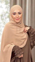 Load image into Gallery viewer, Hijab, chador, velo, turbante, foulard, copricapo, musulmano, islamico, sciarpa, pronto da mettere, Easy Hijab  Sabbia
