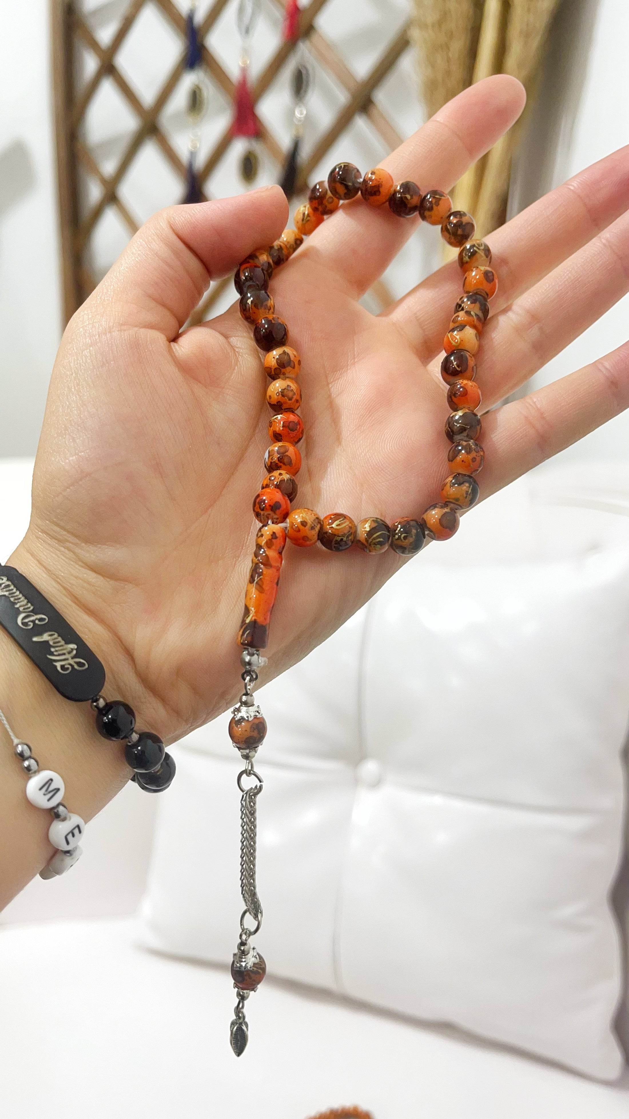 Tasbih in vetro - Hijab Paradise  33 perline, rosario musulmano