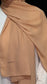 Hijab Glowy Crepe Sabbia