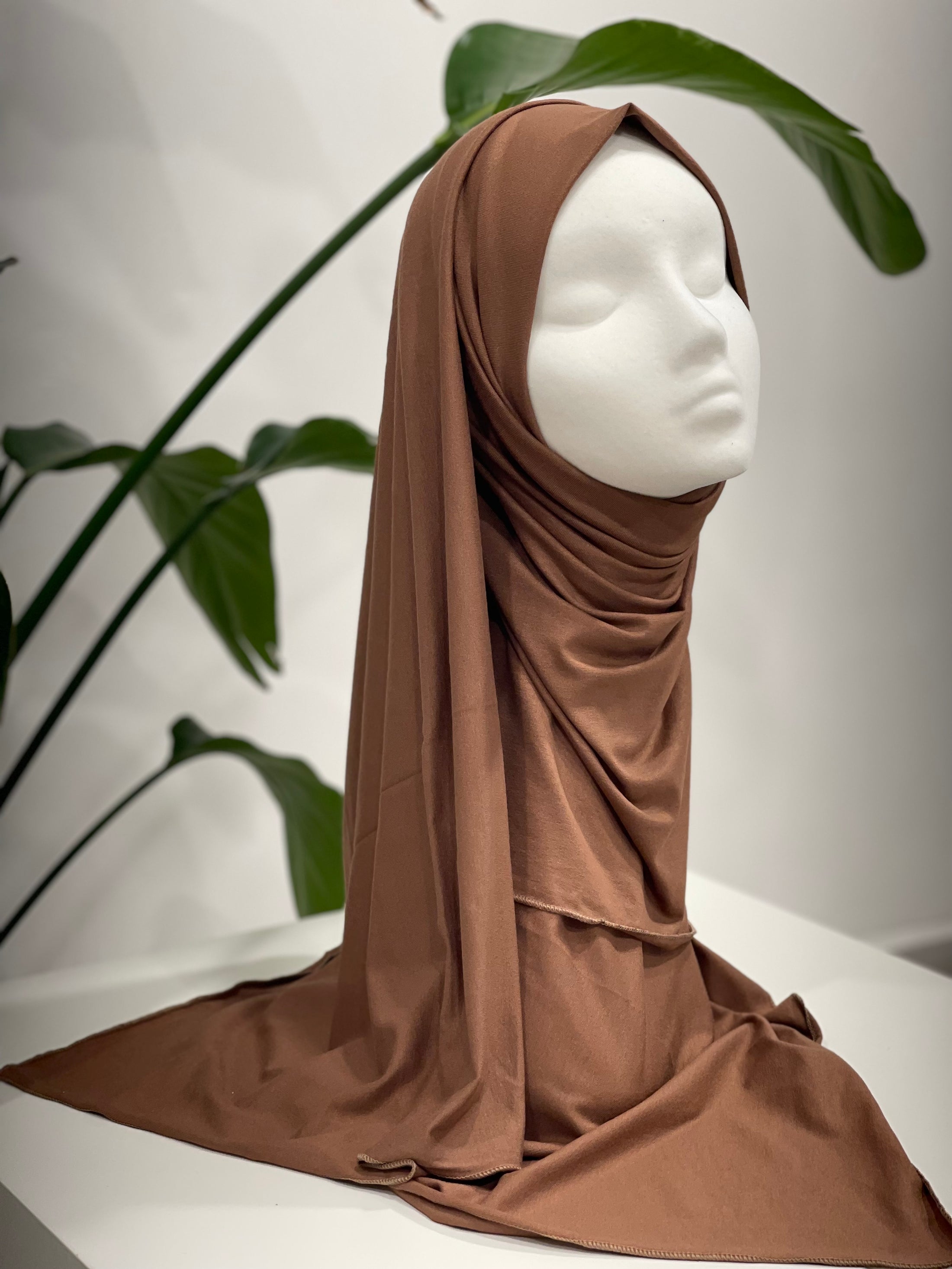 Hijab Jersey camoscio