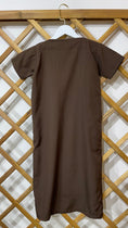 Carica l'immagine nel visualizzatore della galleria, Baby Qamis manica corta beige, bimbi, abito da preghiera per bambini
