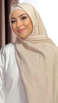 Charger l'image dans la visionneuse de la galerie, Hijab Débutant Beige

