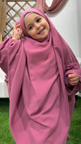 Carica l'immagine nel visualizzatore della galleria, Preghiera, bambine, abito da preghiera, due pezzi, rosa, hijab paradise
