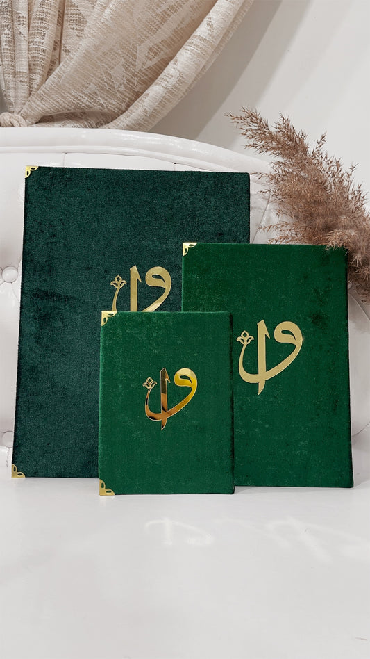 Corano lettura rivestito a mano - Verde - Hijab Paradise 