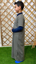 Carica l'immagine nel visualizzatore della galleria, Baby Qamis manica corta , bimbi, abito da preghiera per bambini
