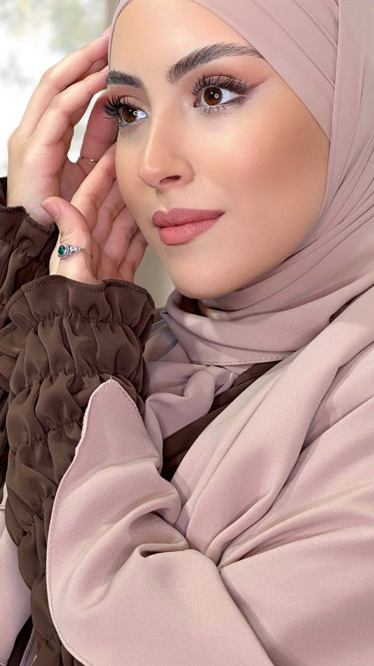 Hijab Facile Taupe