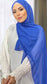 Hijab Trama Blu Elettrico