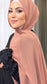 Hijab Trama Rosa Antico