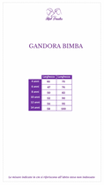 Carica l'immagine nel visualizzatore della galleria, Gandora bimba viola
