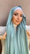 Carica l'immagine nel visualizzatore della galleria, Hijab PREMIUM CHIFFON Menta Pastello
