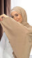 Starter Hijab Beige Moka