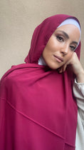 Carica l'immagine nel visualizzatore della galleria, Hijab PREMIUM CHIFFON Vinaccia
