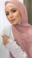 Hijab Trama Rosa Cipria