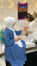 Carica l'immagine nel visualizzatore della galleria, Calendario Ramadan in feltro con tasche - Hijab Paradise-  calendario con stellina attaccabile - tasca - Calendario dell'avvento fai da te  - donna musulmana - bambina 
