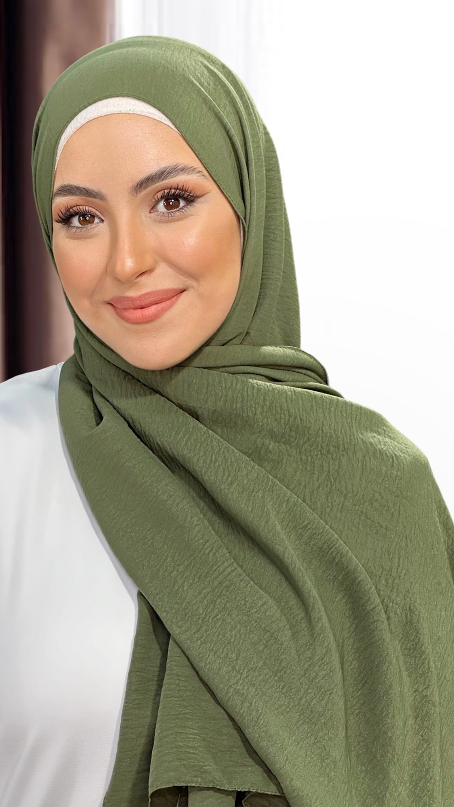 Starter Hijab Verde Militare