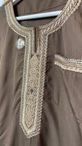 Load image into Gallery viewer, Baby Qamis manica corta beige, bimbi, abito da preghiera per bambini

