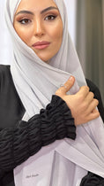 Carica l'immagine nel visualizzatore della galleria, Hijab, chador, velo, turbante, foulard, copricapo, musulmano, islamico, sciarpa, Hijab Trama

