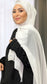 Hijab Trama Bianco