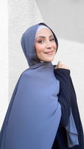 Load image into Gallery viewer, Hijab PREMIUM CHIFFON Mouse Grey

