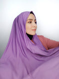 Carica l'immagine nel visualizzatore della galleria, Hijab Jersey violetto pastello
